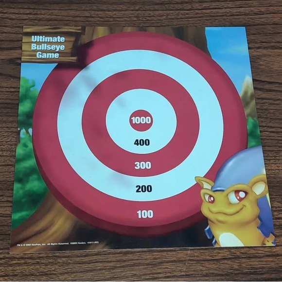 Neopets Adventures In Neopia 2003 Board Game Replacement Piece Bullseye - Picture 1 of 3